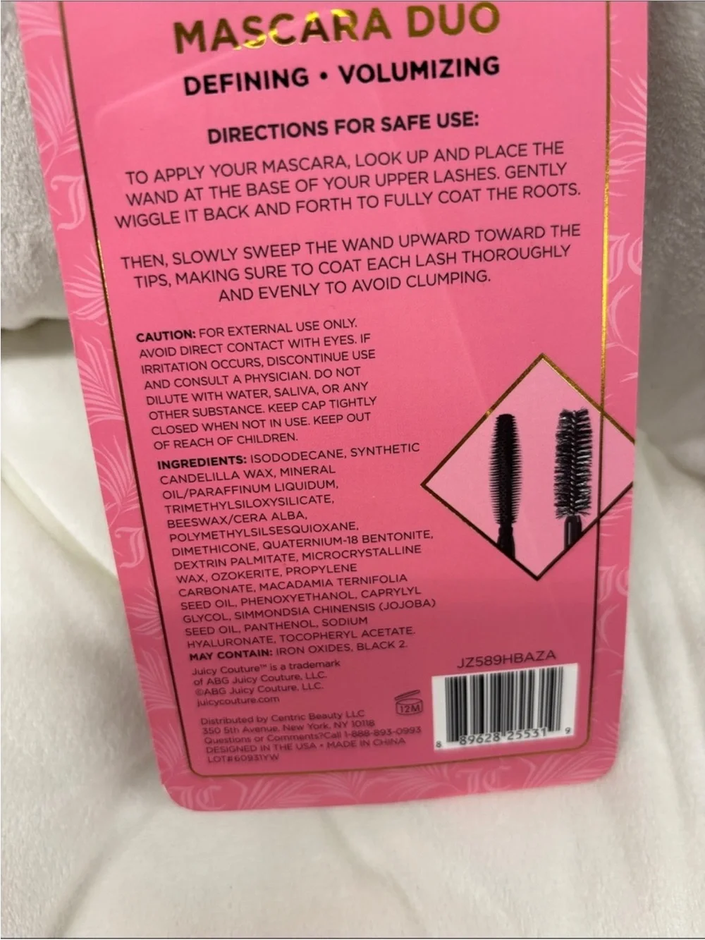 Juicy Couture Mascara Duo - Definition & Volume